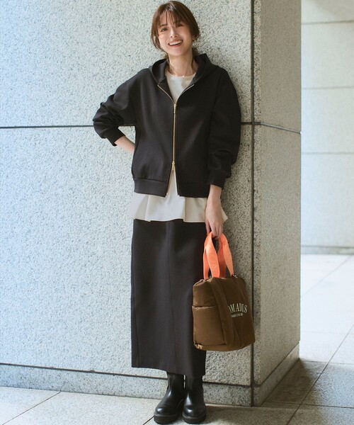 セール】【洗える】コットンエアーダンボール コクーン フーディー