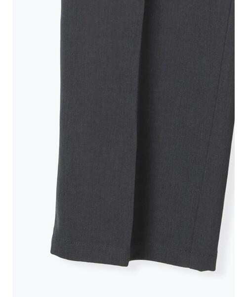 Samansa Mos2 blue（サマンサモスモスブルー）の「【イージーケア・吸水速乾】マルチスタイルタックストレートパンツ（その他パンツ・レディース・ブラック/グリーン/チャコールグレー/ブラウン/グレー・L/S/M/SS）」の8枚目の写真