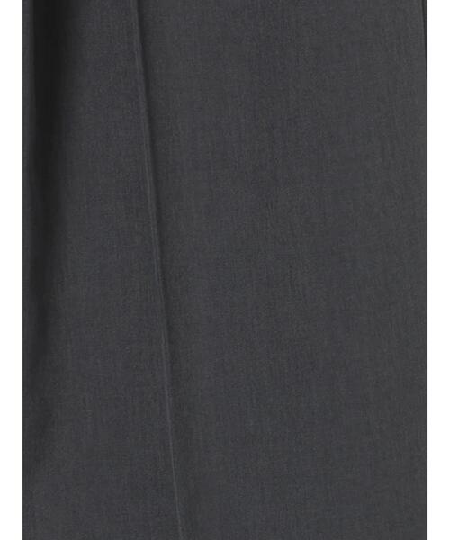 Samansa Mos2 blue（サマンサモスモスブルー）の「【イージーケア・吸水速乾】マルチスタイルタックストレートパンツ（その他パンツ・レディース・ブラック/グリーン/チャコールグレー/ブラウン/グレー・L/S/M/SS）」の10枚目の写真