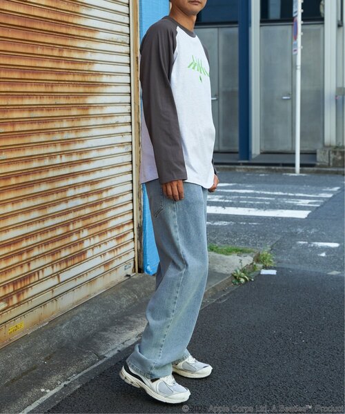 The Beatles(ザビートルズ)の「THE BEATLES ザ ビートルズ Abbey Road アビイロード ロンT(Tシャツ/カットソー・メンズ・オフホワイト/ライトグレー/チャコール・L/M)」の6枚目の写真