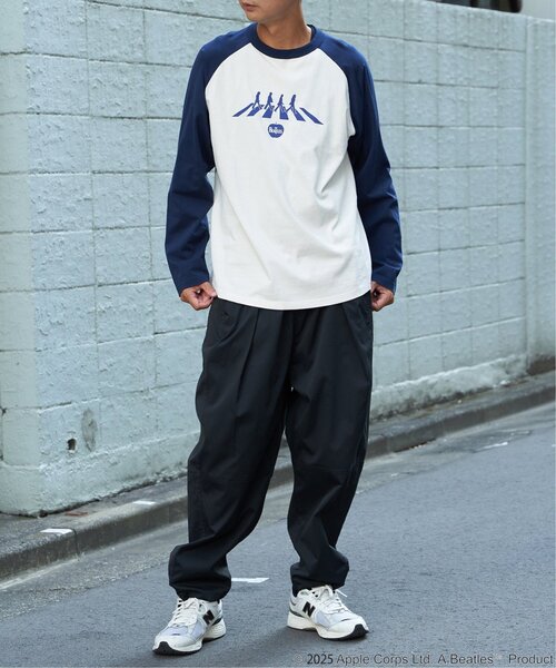 The Beatles(ザビートルズ)の「THE BEATLES ザ ビートルズ Abbey Road アビイロード ロンT(Tシャツ/カットソー・メンズ・オフホワイト/ライトグレー/チャコール・L/M)」の12枚目の写真