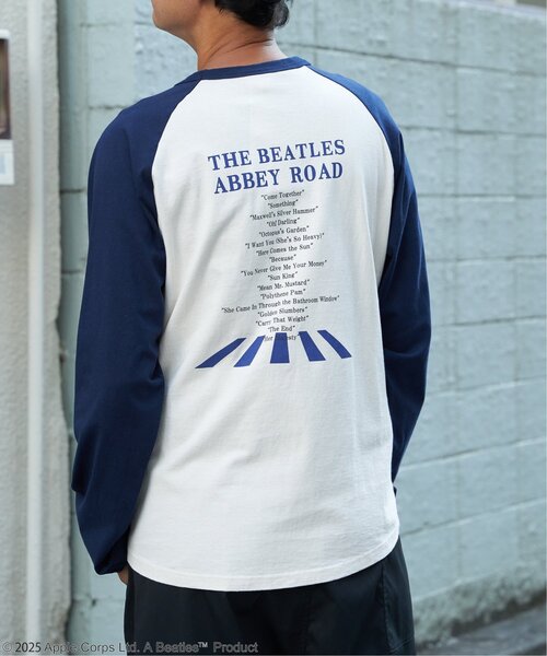 The Beatles(ザビートルズ)の「THE BEATLES ザ ビートルズ Abbey Road アビイロード ロンT(Tシャツ/カットソー・メンズ・オフホワイト/ライトグレー/チャコール・L/M)」の15枚目の写真