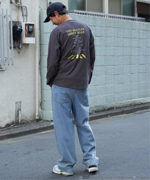 The Beatles(ザビートルズ)の「THE BEATLES ザ ビートルズ Abbey Road アビイロード ロンT(Tシャツ/カットソー・メンズ・オフホワイト/ライトグレー/チャコール・L/M)」の18枚目の写真