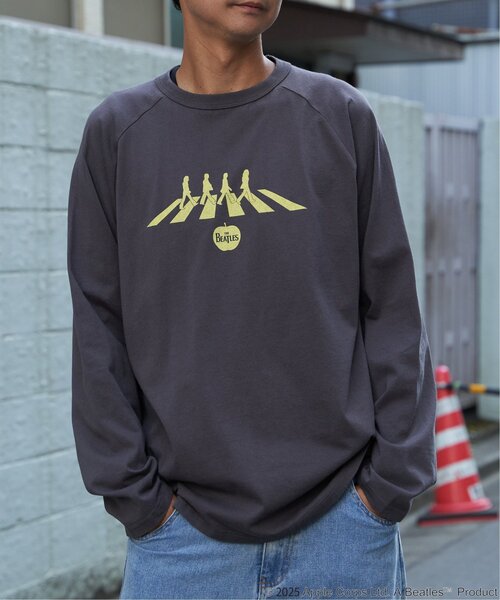 The Beatles(ザビートルズ)の「THE BEATLES ザ ビートルズ Abbey Road アビイロード ロンT(Tシャツ/カットソー・メンズ・オフホワイト/ライトグレー/チャコール・L/M)」の21枚目の写真