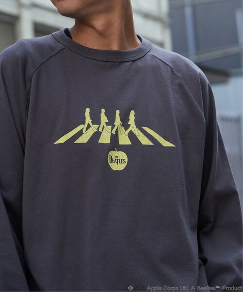 The Beatles(ザビートルズ)の「THE BEATLES ザ ビートルズ Abbey Road アビイロード ロンT(Tシャツ/カットソー・メンズ・オフホワイト/ライトグレー/チャコール・L/M)」の22枚目の写真