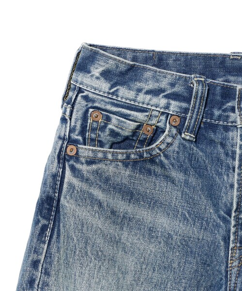 こども ビームス（コドモビームス）の「【別注】MARET / デニム パンツ 120～130cm）（デニムパンツ・キッズ・インディゴブルー・M(120-130㎝)）」の3枚目の写真