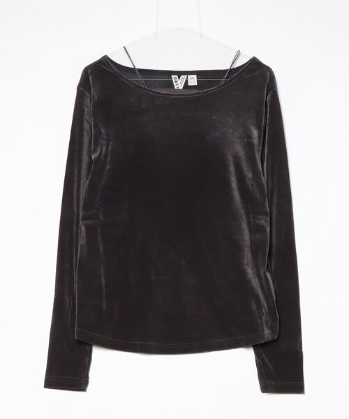 ROXY（ロキシー）の「ロキシー ROXY WHATS IN YOUR HEART L/S TEE（Tシャツ/カットソー・レディース・ブラック/オフホワイト/ベージュ・M/L）」の3枚目の写真