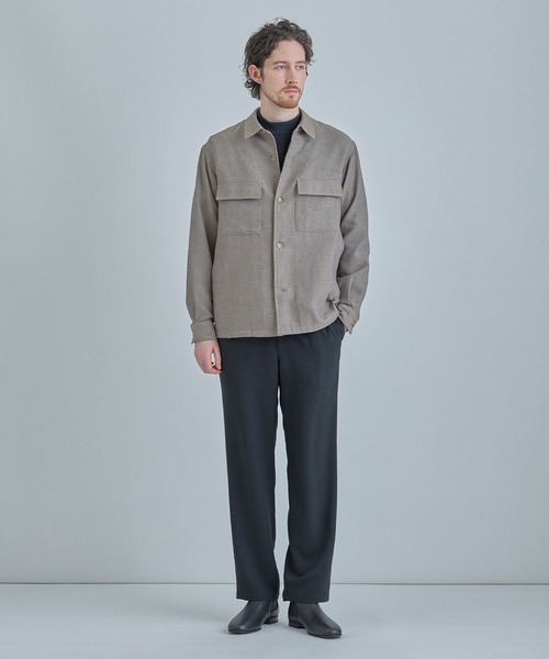 MEN'S BIGI(メンズビギ)の「山羊皮サイドゴアブーツ(ブーツ・メンズ・ベージュ/ブラック・01/03/02)」の11枚目の写真