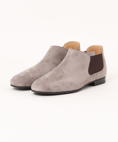 MEN'S BIGI(メンズビギ)の「山羊皮サイドゴアブーツ(ブーツ・メンズ・ベージュ/ブラック・01/03/02)」の20枚目の写真