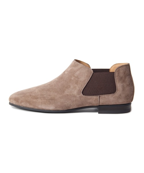 MEN'S BIGI(メンズビギ)の「山羊皮サイドゴアブーツ(ブーツ・メンズ・ベージュ/ブラック・01/03/02)」の13枚目の写真