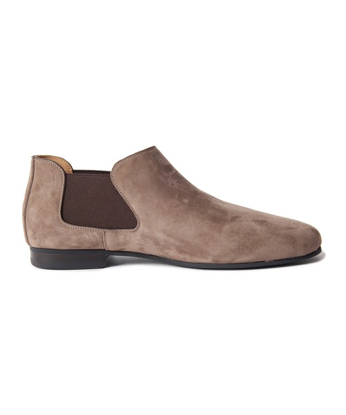 MEN'S BIGI(メンズビギ)の「山羊皮サイドゴアブーツ(ブーツ・メンズ・ベージュ/ブラック・01/03/02)」の14枚目の写真