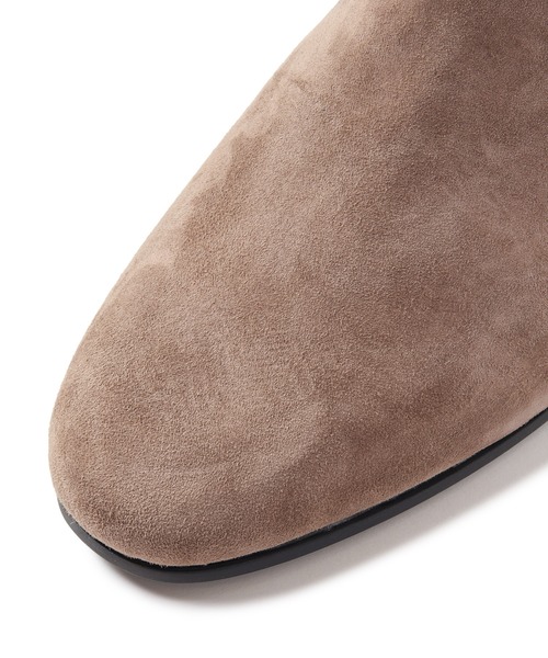 MEN'S BIGI(メンズビギ)の「山羊皮サイドゴアブーツ(ブーツ・メンズ・ベージュ/ブラック・01/03/02)」の15枚目の写真