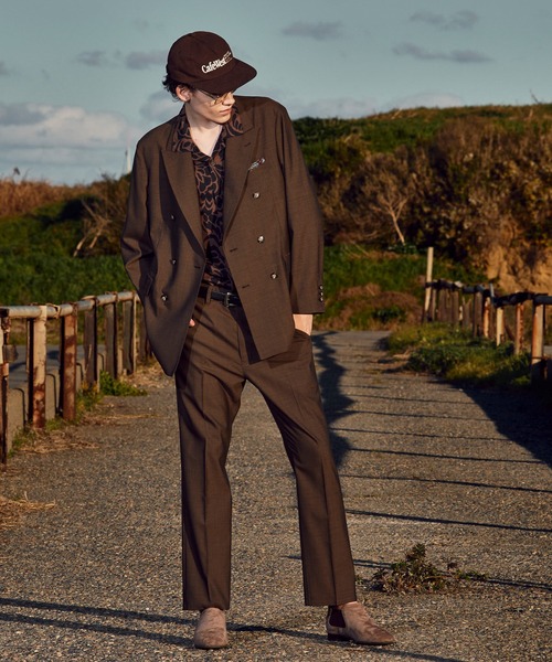 MEN'S BIGI(メンズビギ)の「山羊皮サイドゴアブーツ(ブーツ・メンズ・ベージュ/ブラック・01/03/02)」の7枚目の写真