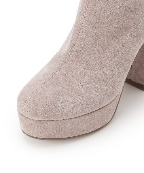 WILLSELECTION（ウィルセレクション）の「厚底ショートブーツ（ブーツ・レディース・ベージュ/モカ/ブラック/ブラック系その他・SMALL/MEDIUM/LARGE）」の11枚目の写真