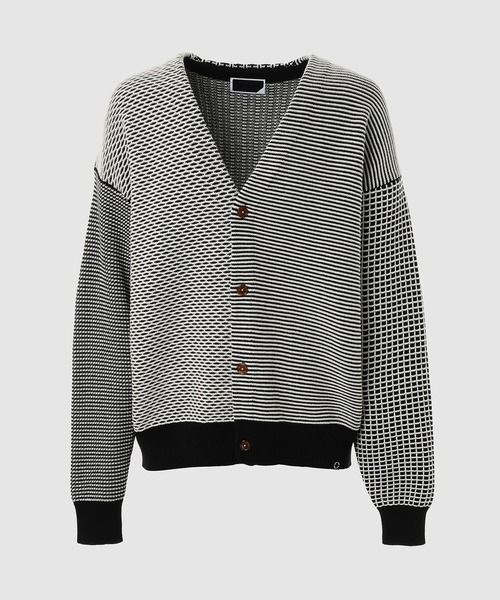 フィンガリン　カーディガン PHINGERIN 「PHINGERIN」 ニットカーディガン S ホワイト メンズ