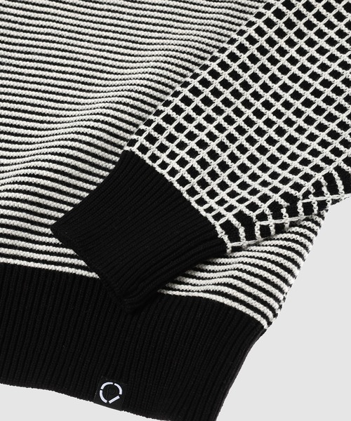 PHINGERIN(フィンガリン)の「MULTI KNIT CARDIGAN(カーディガン/ボレロ・メンズ・ブルー/グリーン/ブラック・L)」の6枚目の写真