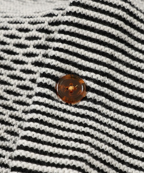 PHINGERIN(フィンガリン)の「MULTI KNIT CARDIGAN(カーディガン/ボレロ・メンズ・ブルー/グリーン/ブラック・L)」の7枚目の写真