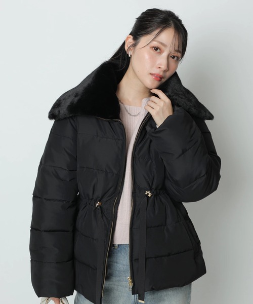 スタンドファーミドルコート（ダウンジャケット/コート）｜Apuweiser