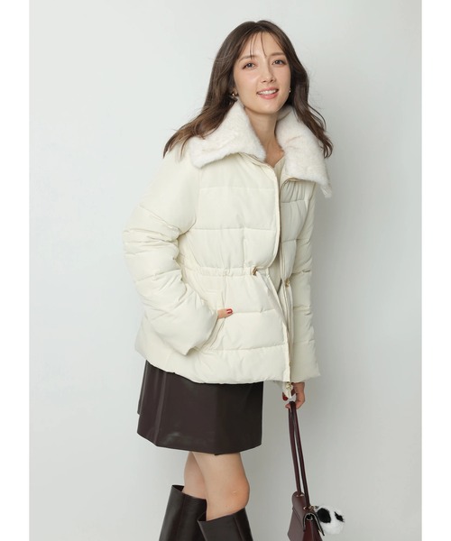 Apuweiser-riche スタンドミドルコート Apuweiser-riche（アプワイザーリッシェ）の「スタンドミドルコート