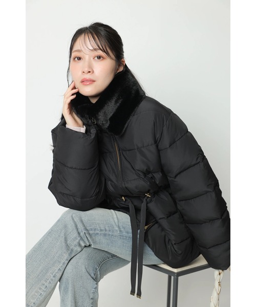 スタンドファーミドルコート（ダウンジャケット/コート）｜Apuweiser