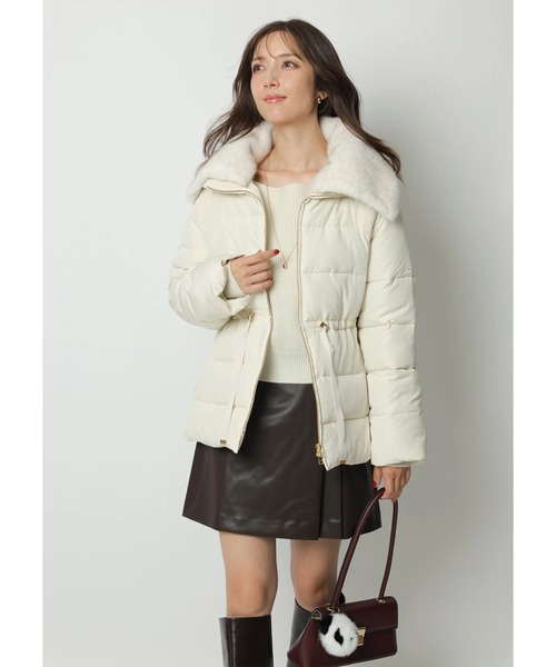 スタンドファーミドルコート（ダウンジャケット/コート）｜Apuweiser