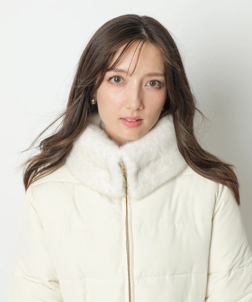 スタンドファーミドルコート（ダウンジャケット/コート）｜Apuweiser