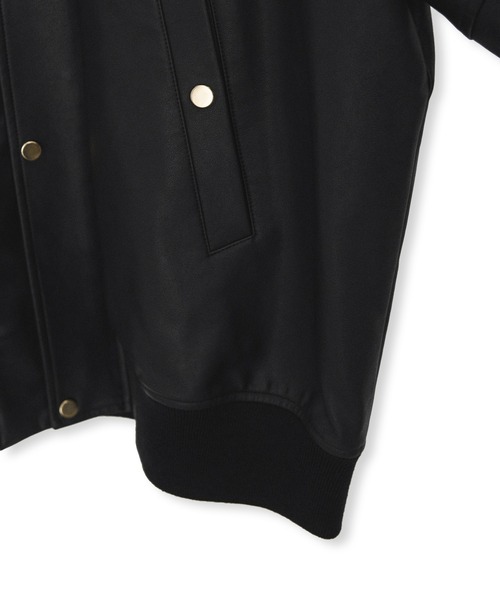 シンセティックレザーフライトジャケット（ブルゾン）｜ADAM ET ROPE