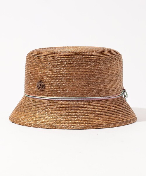 MAISON MICHEL（メゾンミッシェル）の「MAISON MICHEL Mini Kendall Season（ハット・レディース・キャメル・S）」の4枚目の写真