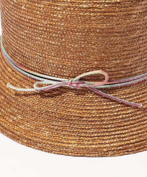 MAISON MICHEL（メゾンミッシェル）の「MAISON MICHEL Mini Kendall Season（ハット・レディース・キャメル・S）」の5枚目の写真