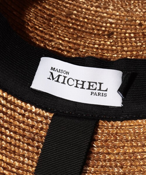 MAISON MICHEL（メゾンミッシェル）の「MAISON MICHEL Mini Kendall Season（ハット・レディース・キャメル・S）」の7枚目の写真