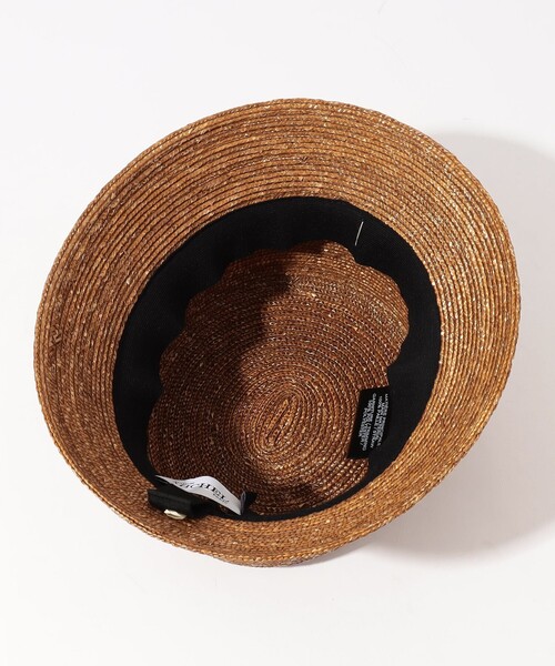 MAISON MICHEL（メゾンミッシェル）の「MAISON MICHEL Mini Kendall Season（ハット・レディース・キャメル・S）」の8枚目の写真