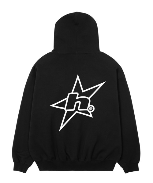 HUF 星型ロゴ パーカー Mサイズ H STAR LOGO HOODIE（パーカー）｜HUF（ハフ）のファッション通販