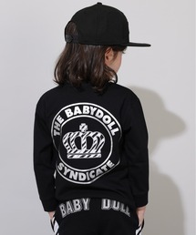 BABYDOLL | 親子お揃い アニマルロゴワッペンロンT 0855K(Tシャツ/カットソー)