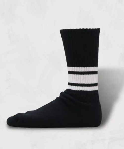 ROYAL FLASH（ロイヤルフラッシュ）の「decka Quality socks/デカ クォリティソックス/Skater Socks/Embroidery_Stuffed Animal（ソックス/靴下・メンズ・ブラック/ホワイト・2）」の6枚目の写真