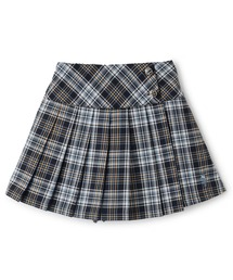 KP | チェック プリーツキュロットスカート(スカート)