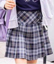 KP | チェック　プリーツキュロットスカート(スカート)