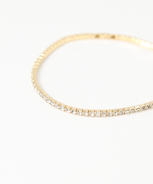 Gready Brilliant（グレディブリリアン）の「ラインストーンブレス（ブレスレット・レディース・ゴールド・FREE）」の7枚目の写真