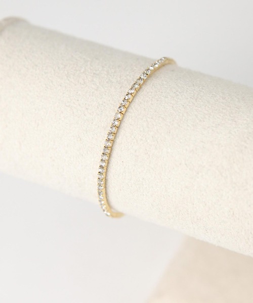 Gready Brilliant（グレディブリリアン）の「ラインストーンブレス（ブレスレット・レディース・ゴールド・FREE）」の9枚目の写真