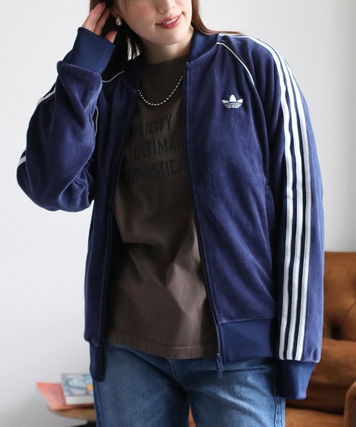 【adidas】ベロア SST トラックトップ