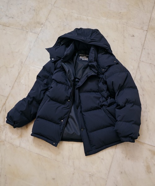 新品　アダムエロペ ダウンベスト　ダウンジャケット ブラック　黒　【送料無料】 ADAM ET ROPE'（アダムエロペ） ダウンジャケット ダウン 「ACT_02