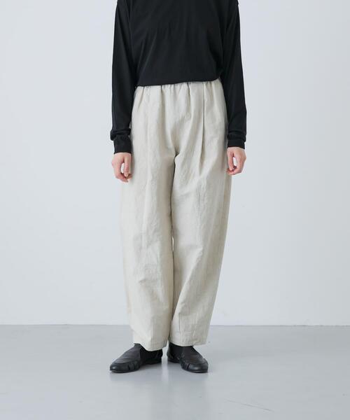 かぐれ（カグレ）の「Loose tapered pants（その他パンツ・レディース・ブラック/ライトベージュ/ベージュ・FREE）」の20枚目の写真