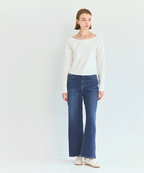 coca(coca)(コカ)の「ムーヴデニムセミワイドパンツ(その他パンツ・レディース・ライトブルー/ブルー・L/M/S)」の20枚目の写真