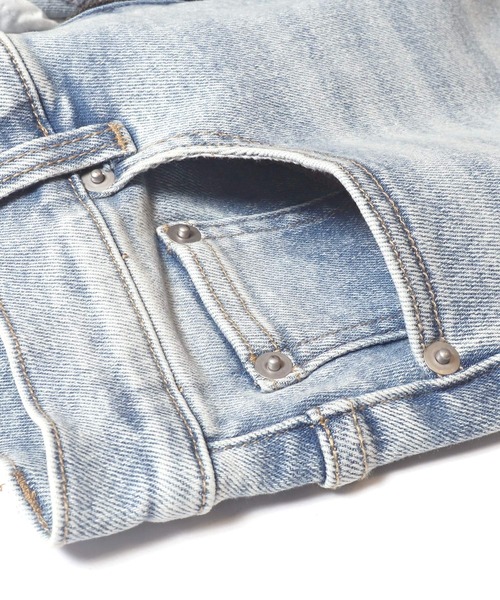 coca(coca)(コカ)の「ムーヴデニムセミワイドパンツ(その他パンツ・レディース・ライトブルー/ブルー・L/M/S)」の7枚目の写真