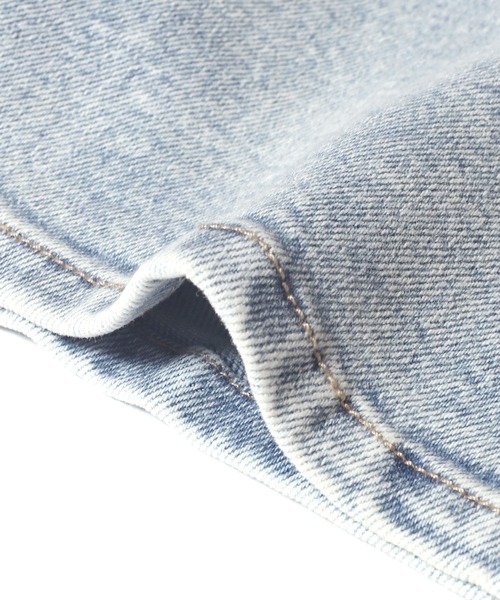 coca(coca)(コカ)の「ムーヴデニムセミワイドパンツ(その他パンツ・レディース・ライトブルー/ブルー・L/M/S)」の8枚目の写真