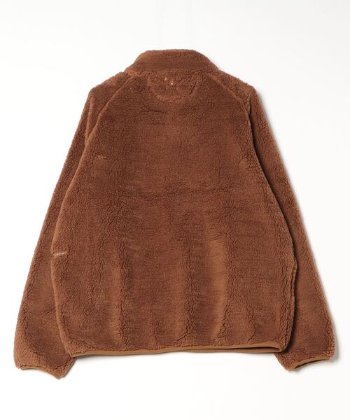POP TRADING COMPANY（ポップトレーディングカンパニー）の「POP TRADING COMPANY/ポップトレーディングカンパニー/Pop Halfzip Polar Fleece Sweat Bison（スウェット・メンズ・ブラウン・L/M/XL）」の7枚目の写真