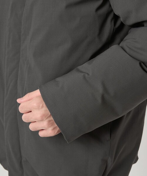 green label relaxing(グリーンレーベルリラクシング)の「T/W フード ダウン ブルゾン(ダウンジャケット/コート・メンズ・ブラック/グレー/ネイビー・S/M/L/XL)」の20枚目の写真