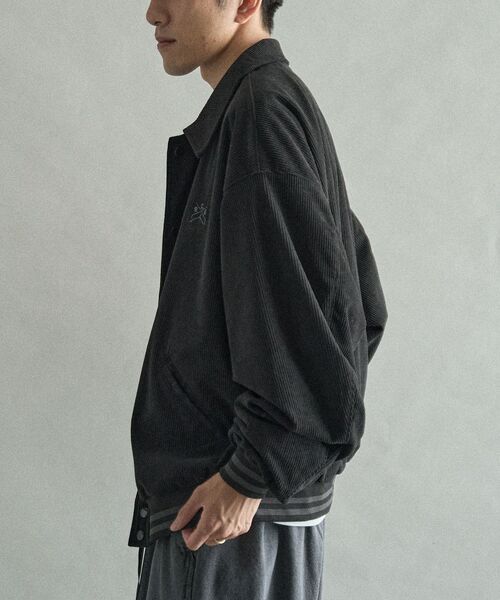 CRAFT STANDARD BOUTIQUE（クラフトスタンダードブティック）の「コーデュロイスタジャン（ブルゾン・メンズ・グレー/ブラウン/ブラック/ベージュ・L/M/S）」の21枚目の写真