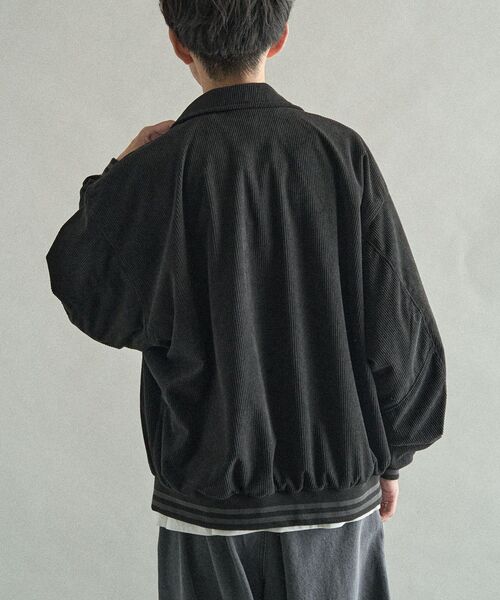 CRAFT STANDARD BOUTIQUE（クラフトスタンダードブティック）の「コーデュロイスタジャン（ブルゾン・メンズ・グレー/ブラウン/ブラック/ベージュ・L/M/S）」の13枚目の写真