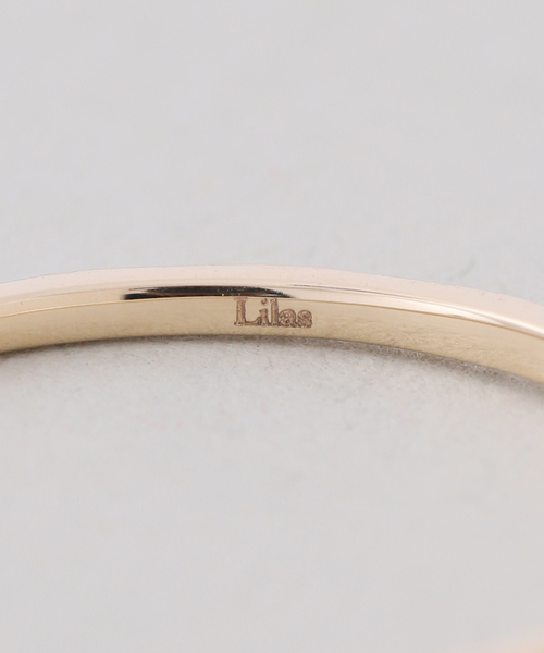 Lilas(リラ)の「オニキスカットリング K10(リング・レディース・ゴールド・11/15 /13)」の5枚目の写真