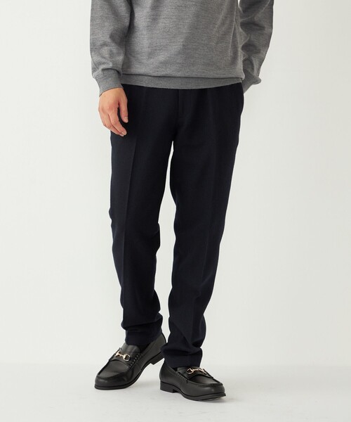 セール】SHIPS Colors:尾州 リサイクル ツイード スラックス